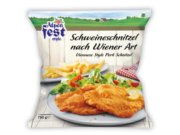 Viennese Style Schnitzel