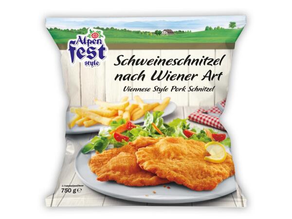 Viennese Style Pork Schnitzel