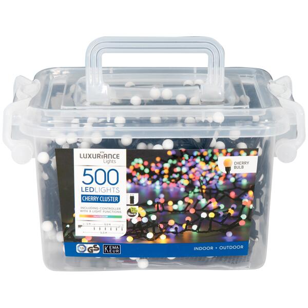 Guirlande de Noël multicolore Luxuriance Lights
