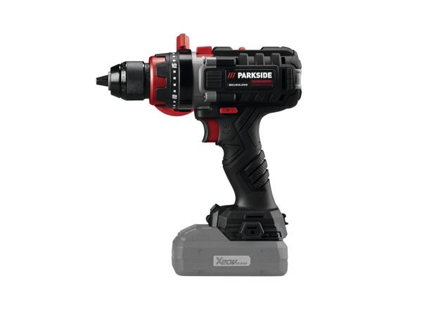 PARKSIDE PERFORMANCE(R) Aku příklepová vrtačka 150 Nm PPSBSA 20-Li A1 – bez akumulátoru a nabíječky
