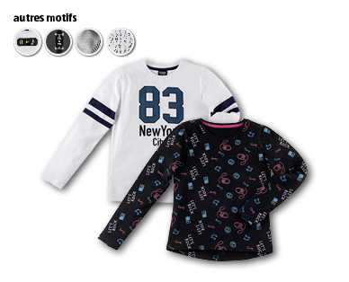 Shirt à manches longues pour enfants KIDZ ALIVE