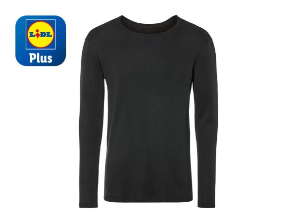 Livergy Men's Thermal Base Layer Top - Black