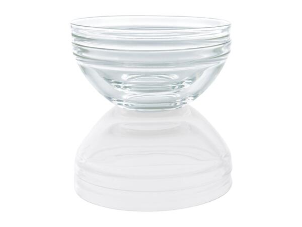 Livarno Home Large Glass Serving Bowl Set - 2 Pack