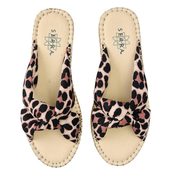 Serra Ladies Leopard Espadrille Sandal - 10