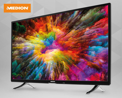MEDION 123,2 cm (49") Ultra HD Smart-TV mit LED-Backlight-Technologie