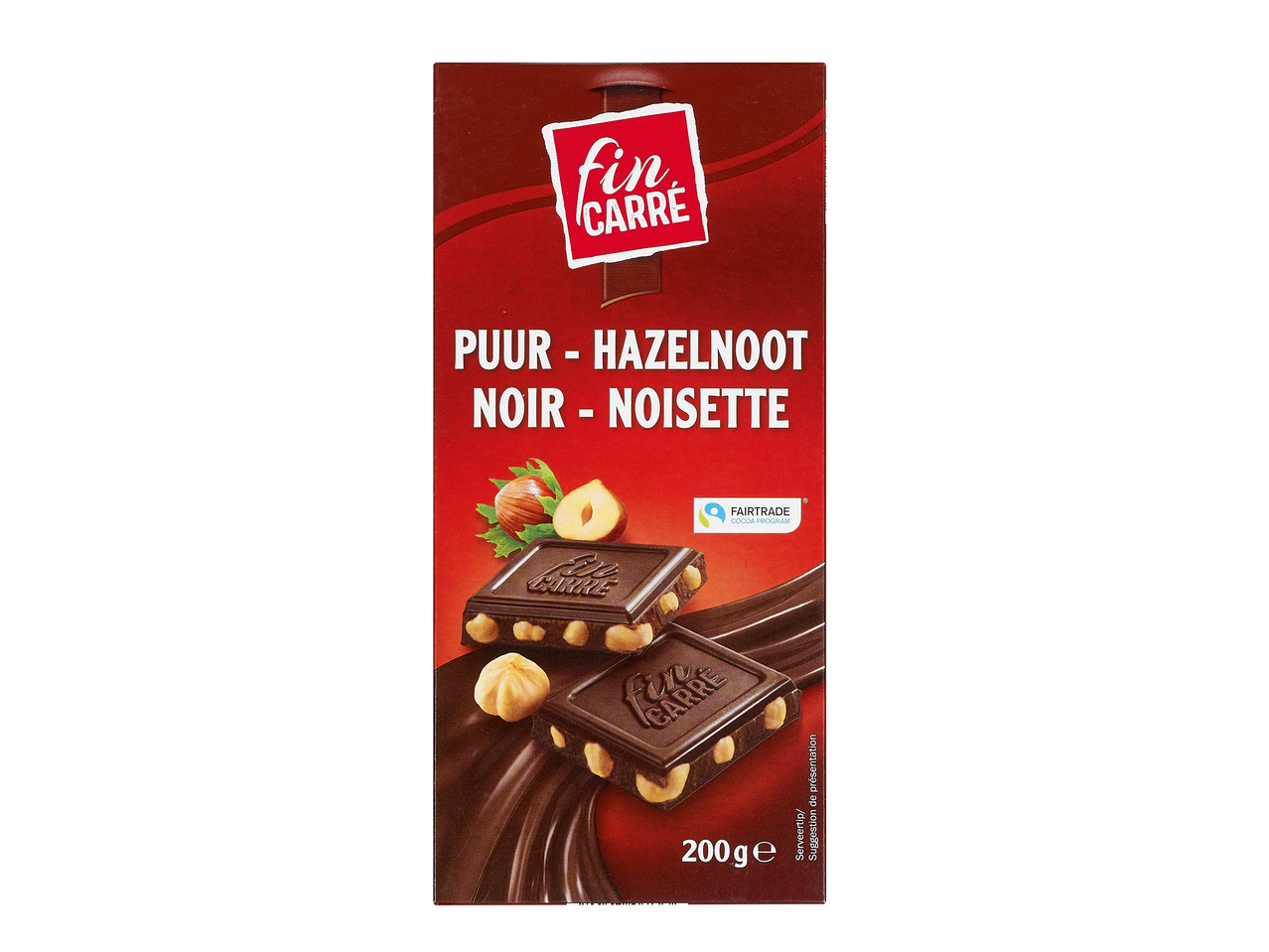 Chocolade met hazelnoten