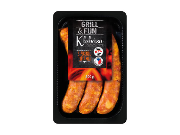 GRILOVACÍ KLOBÁSA