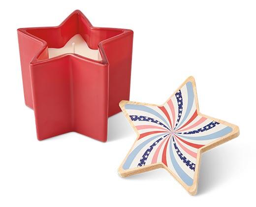 Huntington Home Star Shaped Candle