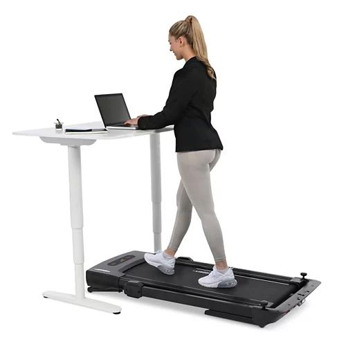 CHRISTOPEIT Laufband 2 in 1 schwarz