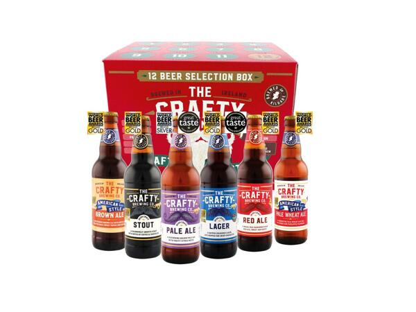 The Crafty Brewing Company 12 Beers of Christmas Gift Box