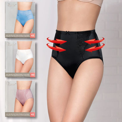 Slip dames ventre plat