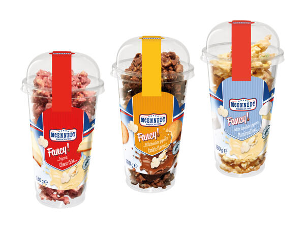 Popcorn chocolaté en gobelet