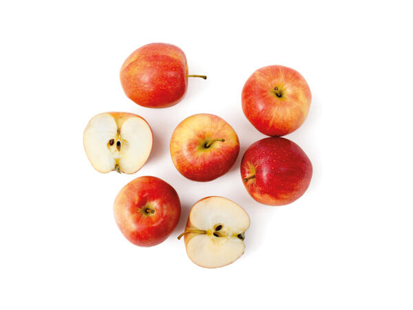 Gala red apples