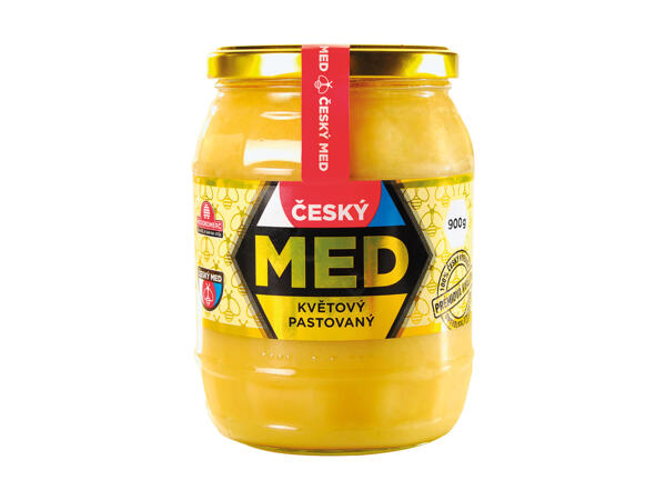 ČESKÝ MED KVĚTOVÝ PASTOVANÝ