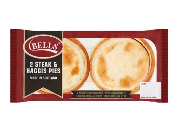 Bell's Steak & Haggis Pies