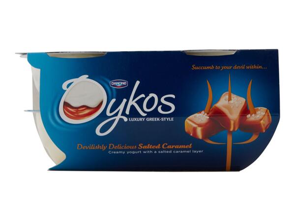 Oykos Layered Fruit Yogurt Salted Caramel