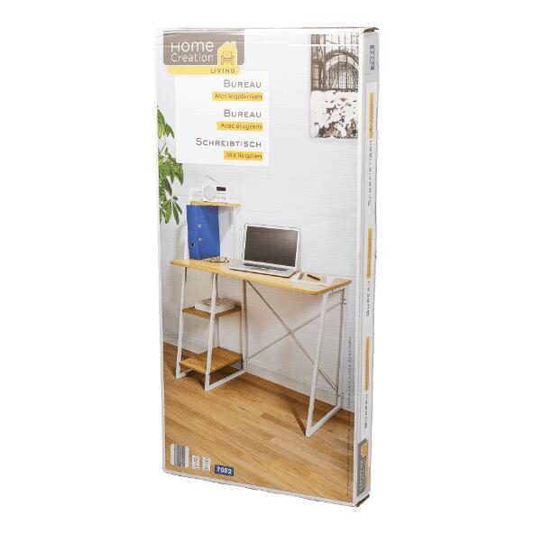 HOME CREATION LIVING(R) 				Bureau met legplanken