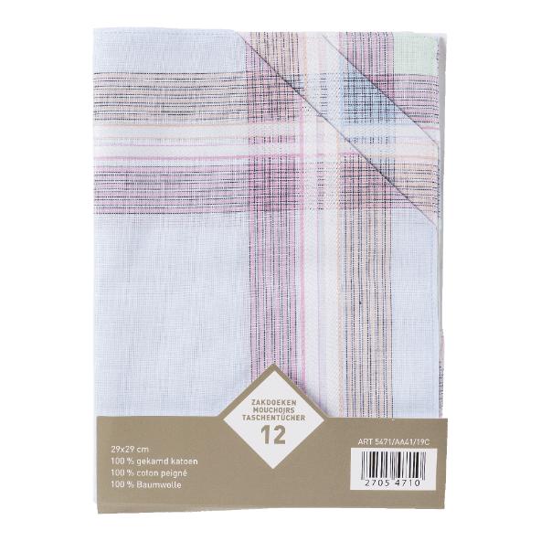 Mouchoirs, 12 pcs