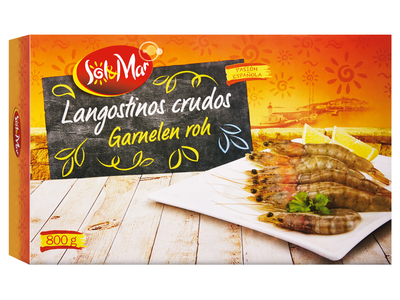 SOL & MAR Langostinos crudos