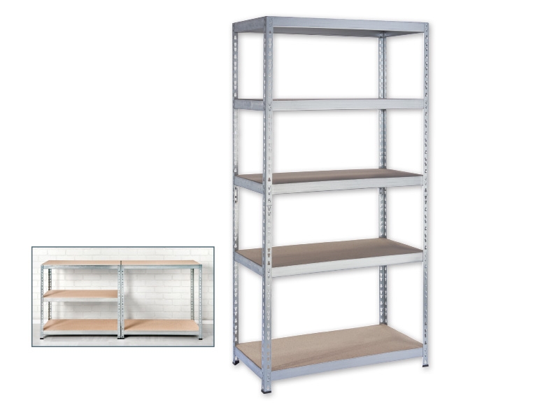 Powerfix Heavy Duty Metal Shelving Unit