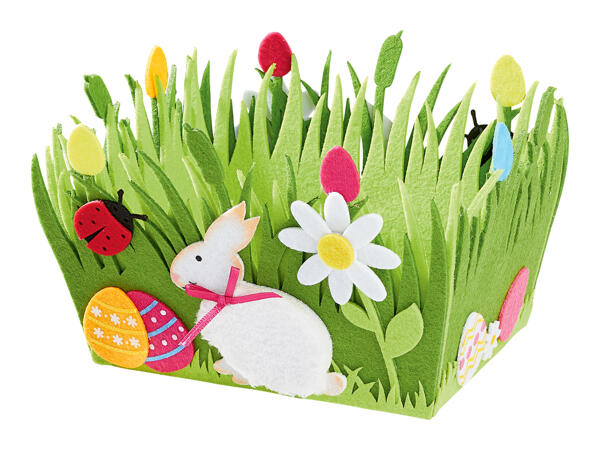Livarno Home Easter Felt Basket