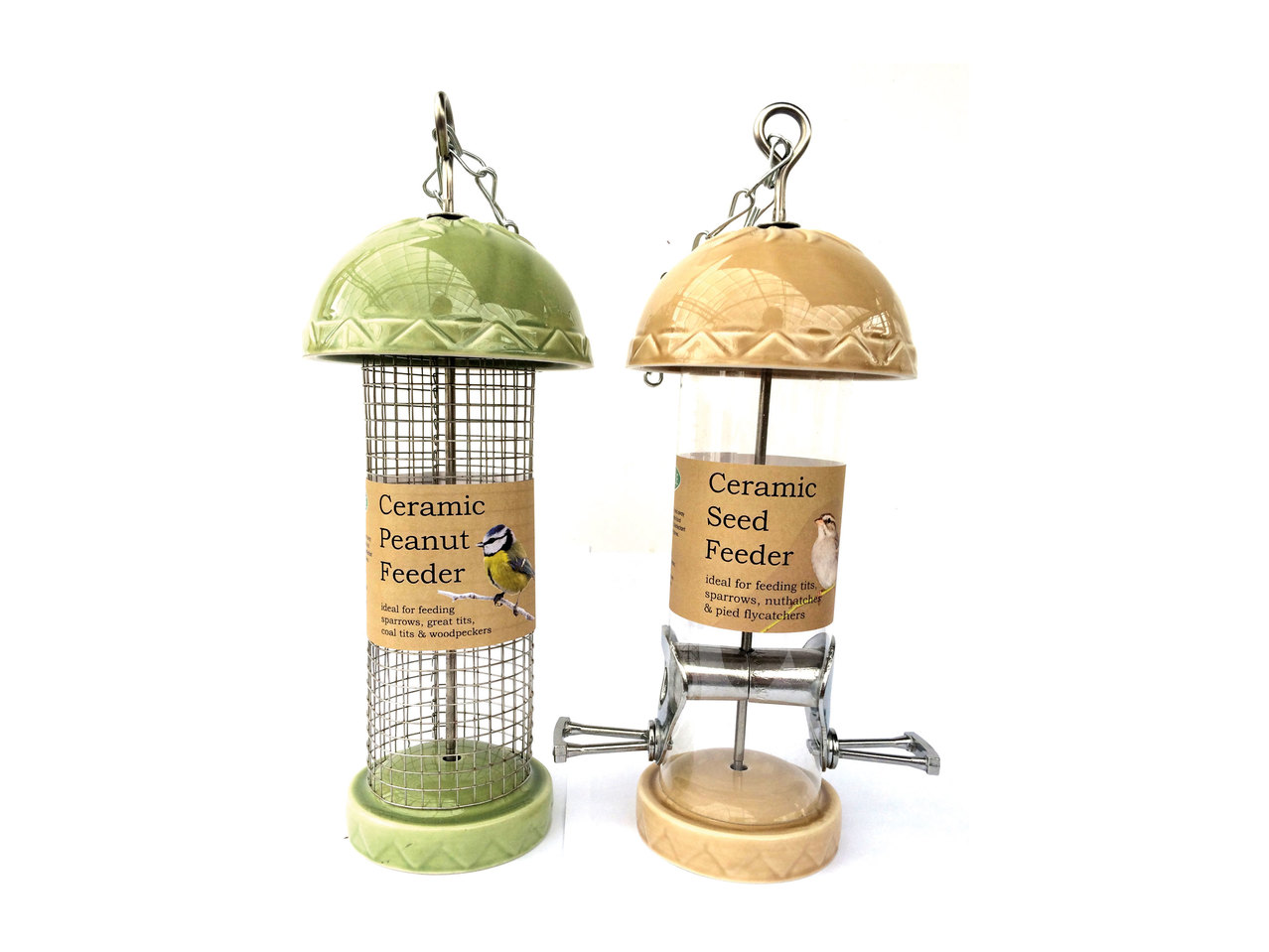 Oakdale Ceramic Bird Feeder1