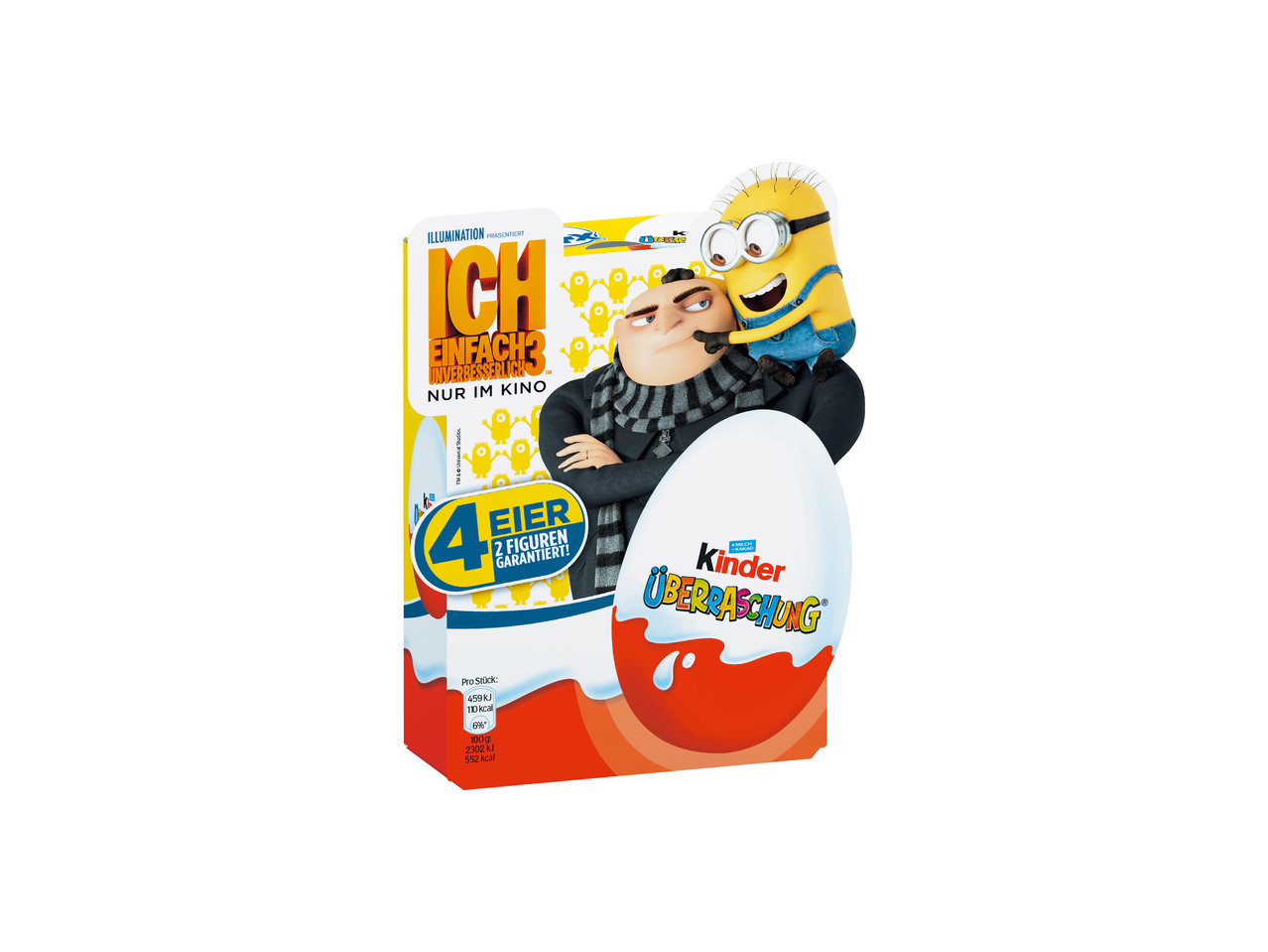 KINDER VAJÍČKO S PŘEKVAPENÍM 4 KS