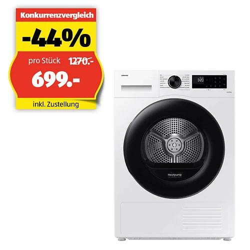 SAMSUNG Trockner DV5000, 9 kg, DV80CGC2B0AE, Carved Black