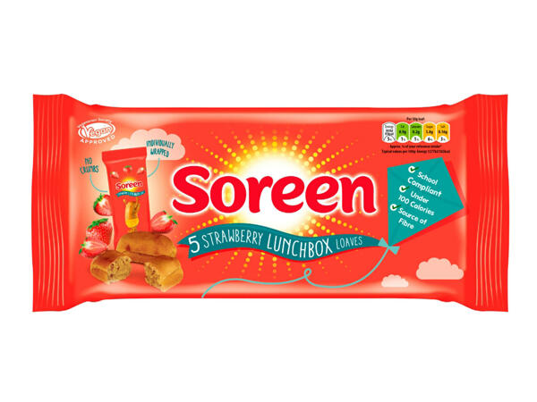 Soreen Strawberry Lunchbox Loaves