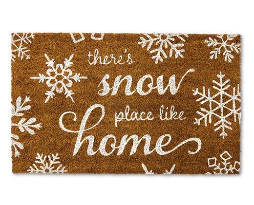 Merry Moments 18" x 30" Holiday Coir Mat