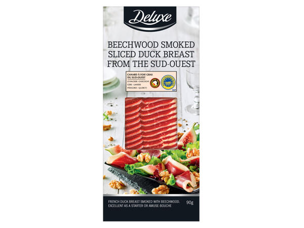 Smoked Sliced Duck Breast PGI