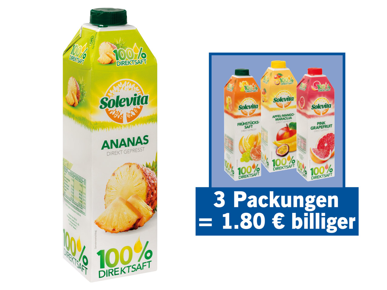 SOLEVITA Direktsaft