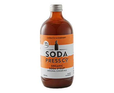 Soda Press Co Ginger Ale Syrup 500ml