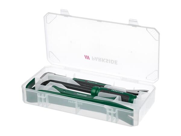 Parkside Pry Bar & Crowbar Set - Set of 4