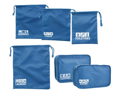 Travel Organisers 6pk