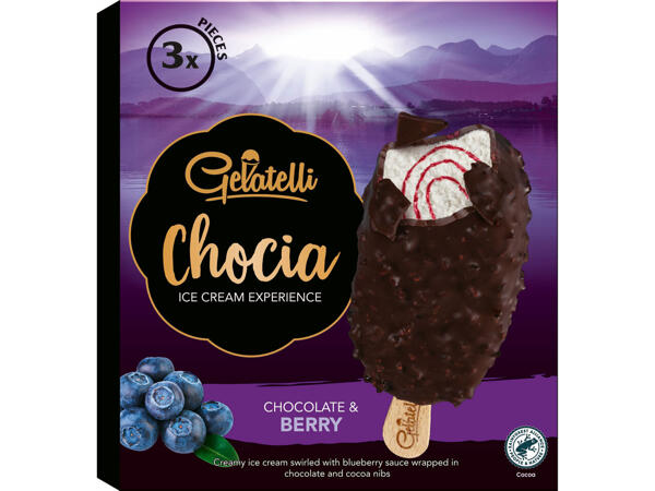 Glace avec sauce