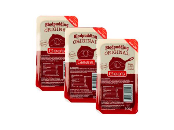 Geas blodpudding