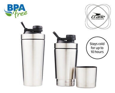 Double-Walled Stainless Steel Shaker Bottle