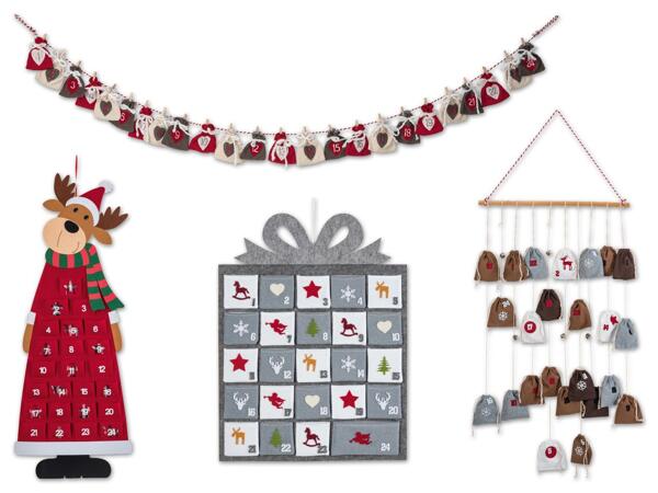 Filz Adventkalender