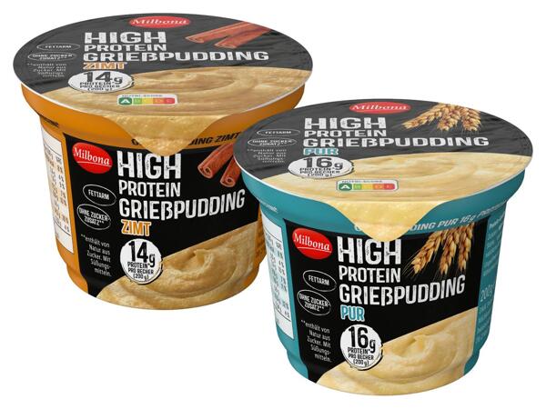 High Protein Grießpudding
