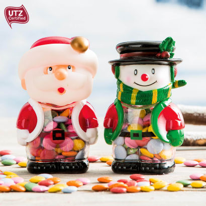 Figurine hivernale avec des dragées