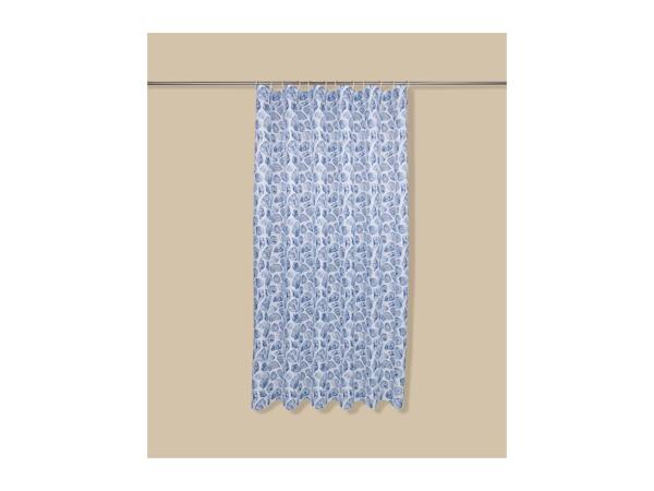 Shower Curtain With Seashell Pattern
