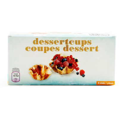 Biscuits coupes dessert, 8 pcs