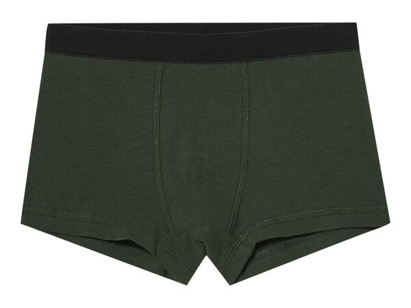 Esmara Boys' Green Cotton Rich Boxers - 3 Pack