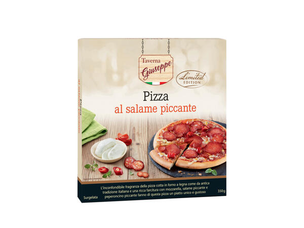 Spicy Salami Pizza