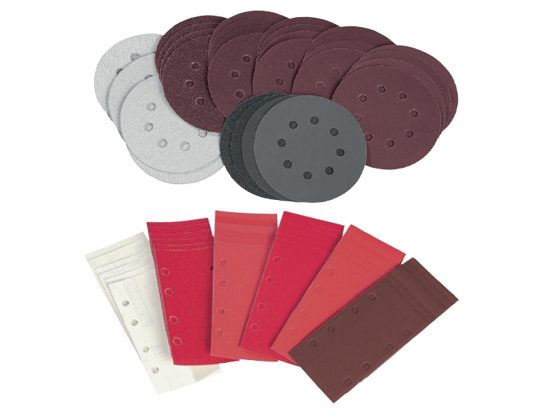 PARKSIDE Random Orbital Sanding Discs or Sanding Belt Set