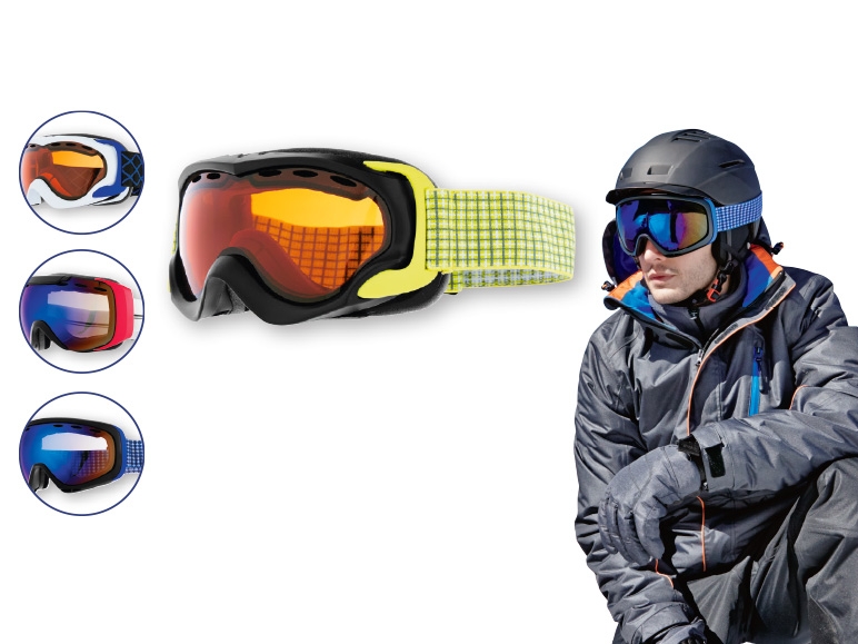 Crivit Adults' Ski and Snowboard Goggles