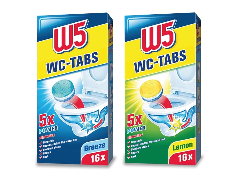 Pastilles nettoyantes pour WC