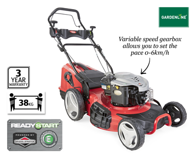 SELF PROPELLED 4-STROKE PETROL LAWN MOWER