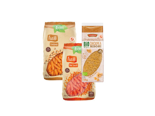 Ekologisk kikärts-/ linspasta